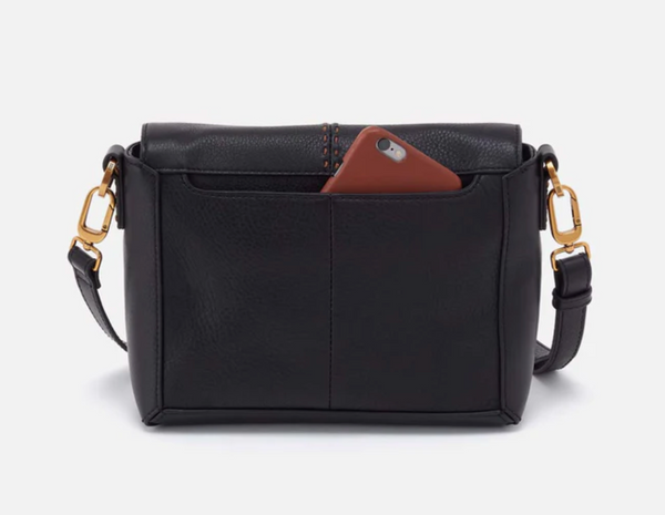 HOBO Austin Flap Crossbody Black