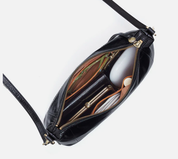 HOBO Darcy Carry All Crossbody Polished Black