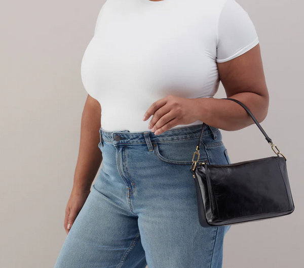 HOBO Darcy Carry All Crossbody Polished Black