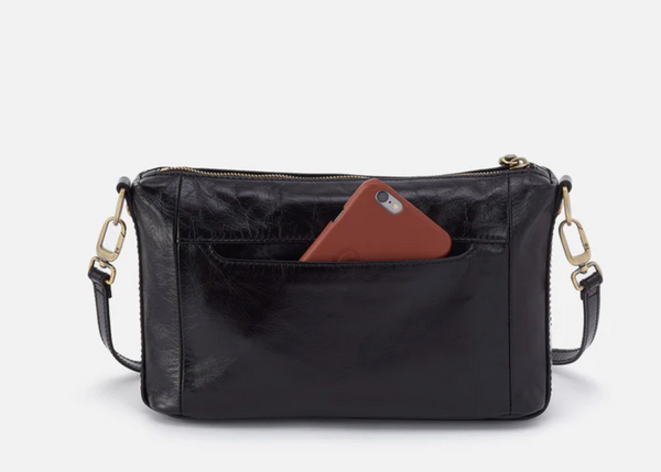 HOBO Darcy Carry All Crossbody Polished Black