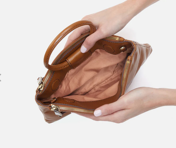 HOBO Sable Crossbody Truffle