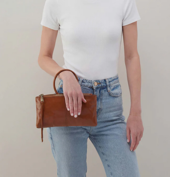 HOBO Sable Crossbody Truffle