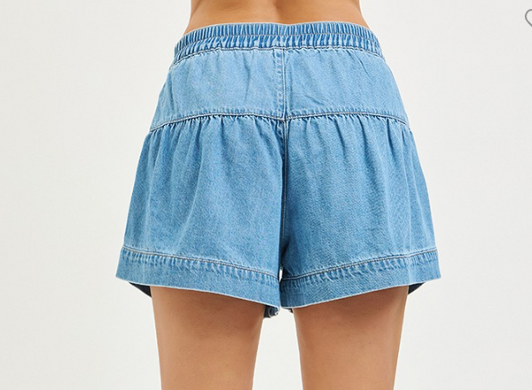 Risen Lucy Slouchy Button Shorts
