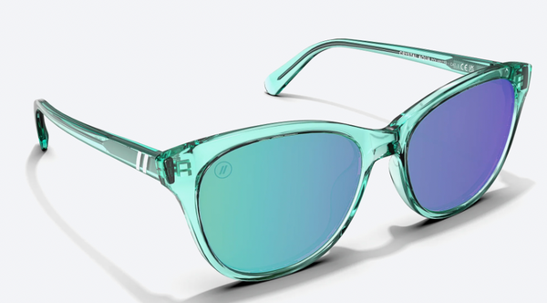 Blenders Palmy Crystal Aqua Sunglasses