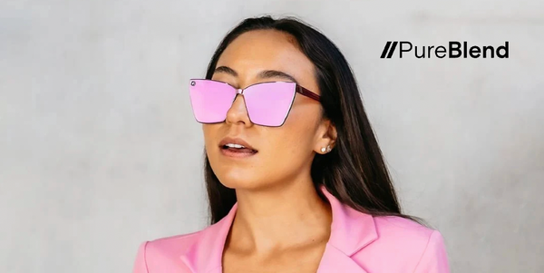 Blenders Rimini Crystal Hot Pink Sunglasses