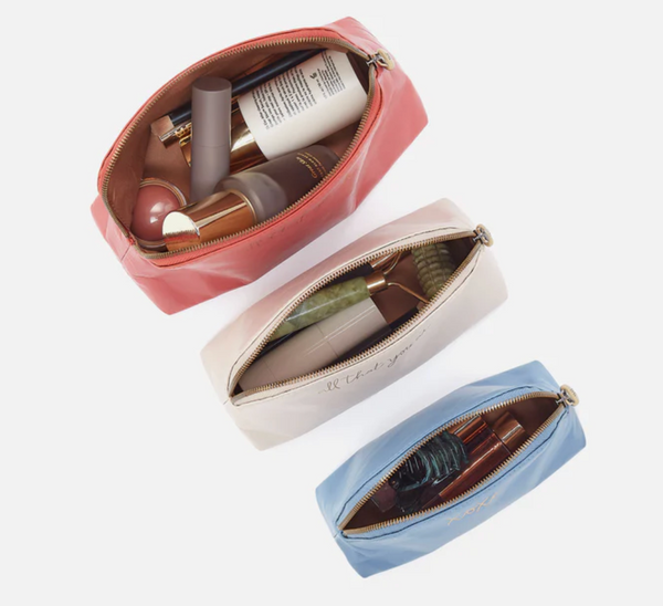 HOBO Tri Pouch Pink Mirage Set of 3