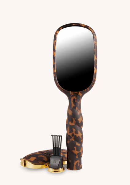 Teleties Boar Hairbrush Leopard Full Size