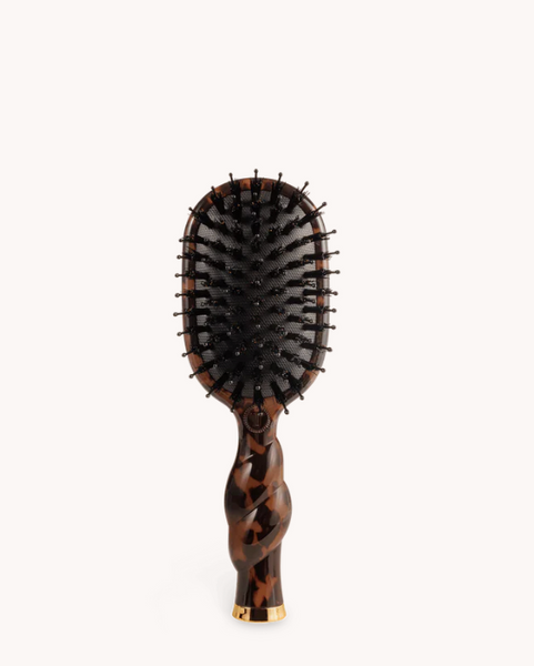 Teleties Boar Hairbrush Leopard Mini