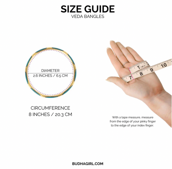 Budhagirl Veda Bangles Ivory Set of 6