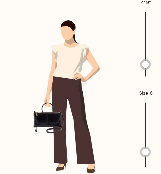 HOBO Sable Crossbody Black